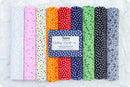 QUILTING CUDDLE FAT QUARTER PACKS - LOTSADOTS