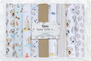 QUILTING CUDDLE FAT QUARTER PACK - PUPPY PLAYDATE