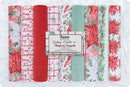 QUILTING CUDDLE FAT QUARTER PACK - XMAS KEEPSAKE