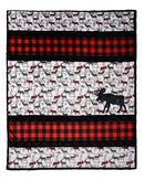 SENSATIONAL STRIPS CUDDLE KIT 58"X 68" - A'MOOSE'D