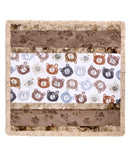 WEE ONE CUDDLE KIT 27"X27" - COZY CUBS