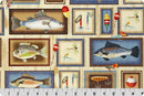 GONE FISHING DIGITAL CUDDLE - TAN