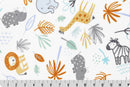 JUNGLE FRIENDS DIGITAL CUDDLE - DUSTY BLUE