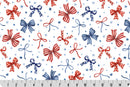 RED WHITE & BOW DIGITAL CUDDLE - MULTI