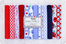 Cottage Rose Lane Blue Bonnet 12 Fat Quarter Pack 18x22