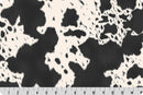 ECHOES OF THE RANGE LONGHORN QUILTING CUDDLE - BLACK