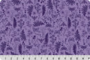 WHISPERING BLOOMS FAEGROVE QUILTING CUDDLE - PURPLE
