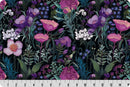 WHISPERING BLOOMS SECRET GARDEN QUILTING CUDDLE - PURPLE